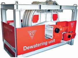 Plant for the mechanical dewatering of wood chips